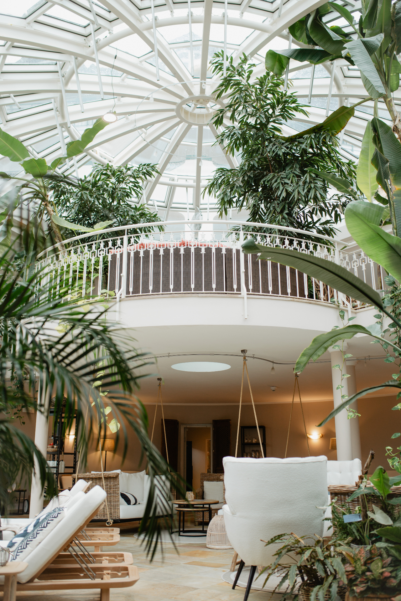 Haus Tonburg – Wintergarten mit Pflanzen